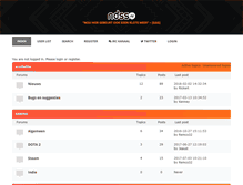 Tablet Screenshot of ndss.nl