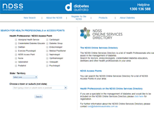 Tablet Screenshot of osd.ndss.com.au