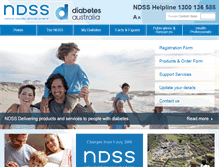 Tablet Screenshot of ndss.com.au